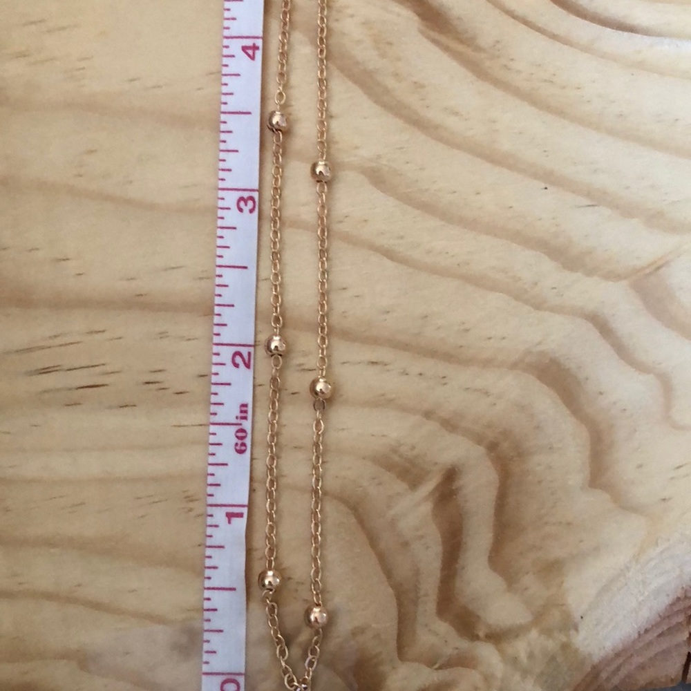 NWT gold necklace